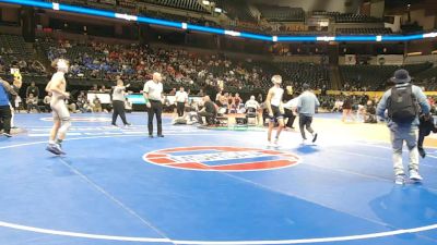 113 Class 3 lbs Champ. Round 1 - Landon Lane, St. Michael The Archangel vs Karter Sarabia, Marshfield