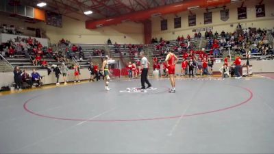 145 lbs Quarterfinal - Max Menke, Southridge vs Mason Lubbers, Forest Park