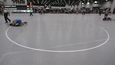 132 lbs Cons. Sub-rd Of 16 - Garrett Bills, Powerhouse Wrestling Club vs Kyle Scavuzzo, Seasons Freestyle Club