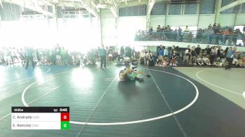 123 lbs Consi Of 4 - Cash Andrade, Coachella Valley WC vs Edward Ramirez, Coachella Valley WC