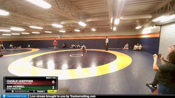 160 lbs Cons. Round 2 - Sam Morrill, Elite Wrestling vs Charlie Hoeppner, Champions Wrestling Club