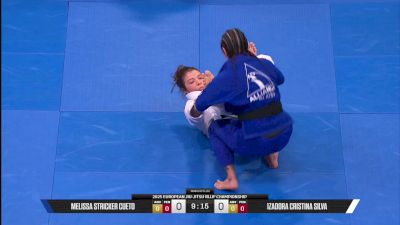 Izadora Cristina Silva vs Melissa Stricker Cueto 2025 European Jiu-Jitsu IBJJF Championship