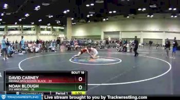160 lbs Semis & Wb (16 Team) - Noah Blough, 212 Wrestling vs David Carney, Indiana Smackdown Black