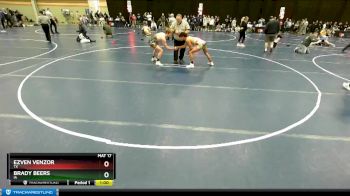 145 lbs Cons. Round 2 - Brady Beers, IA vs Ezven Venzor, TX