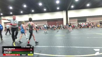 65 lbs Cons. Round 2 - Ross Branch, Mat Monstars vs Ryan Hill, Unattached