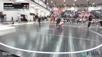 43 lbs 3rd Place - Jhett Price, Raw Wrestling Club vs Kyson Miller, Wagoner Takedown Club