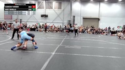 175 lbs Round 1 (4 Team) - Joey Divello, Front Royal WC vs Carson Turner, EsteBuilt Underground