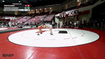 115 lbs Round Of 16 - Evelyn Gamas, Putnam City vs Madison Hathaway, Bartlesville High School Girls