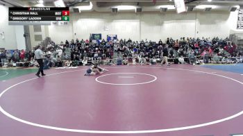 132 lbs Round Of 16 - Christian Hall, Montville/Plainfield vs Gregory Ladden, East Haven