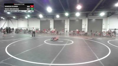 46 lbs Round Of 32 - Dawson Eldred, Shootbox WC vs Noah Escarcega, Manu WC