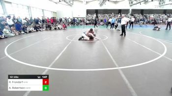 157-A lbs Round Of 16 - Ricky Frondorf, North Hunterdon, NJ vs Aidan Robertson, MarcAurele Youth