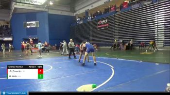 215 lbs Champ. Round 2 - Garrett W Crowder, Dobyns Bennett vs Mason Hale, Downingtown West