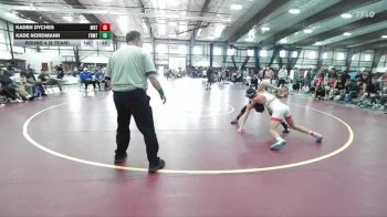 138 lbs Round 4 (8 Team) - Kade Nordmann, Fremont vs KADEN DYCHES, Manti