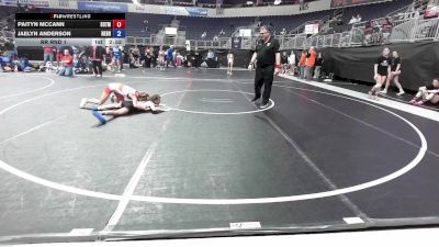 90 lbs Rr Rnd 1 - Paityn McCann, SOTM-Lady Outlaws vs Jaelyn Anderson, Nebraska Wrestling Academy