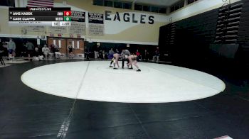 150 lbs Consi Of 8 #1 - Jake Kasek, South Windsor vs Case Clapps, Westhill