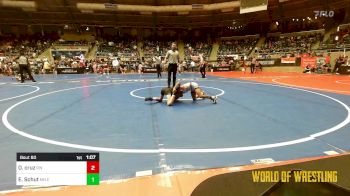 61 lbs Round Of 16 - Orlando Cruz, RedWave Wrestling vs Easton Schut, MN Elite