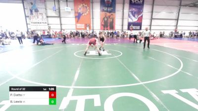 145 lbs Round Of 32 - Paul Ciatto, CT vs Beau Lewis, VA