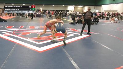 138 lbs Round Of 64 - Valentine Popadiuc, NM vs Jonas Rebstock, LA