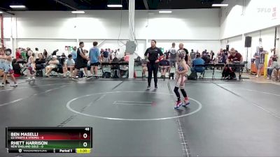 48 lbs Round 1 (4 Team) - Ben Maselli, U2 Starts & Stripes vs Rhett Harrison, New England Gold