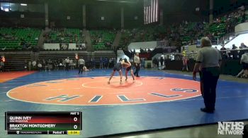120 lbs Cons. Round 1 - Braxton Montgomery, Florence vs Quinn Ivey, Oak Mountain