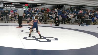 45 lbs Quarters - Hudson Reavey, Alpha Elite Wrestling vs AJ McCloskey, Lebanon Tiger Wrestling Club