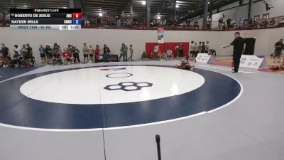 61 kg Cons. Sub-rd Of 32 - Roberto De Jesus, Southeastern Wrestling Club vs Hayden Mills, CMWC