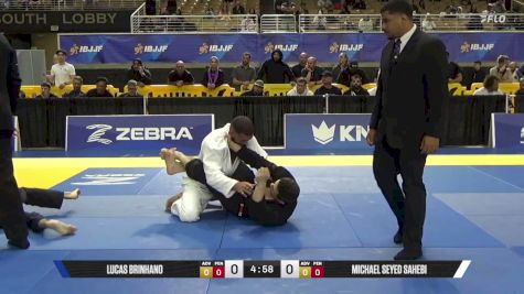 Michael Seyed Sahebi vs Lucas Brinhano 2026 Pan Jiu Jitsu IBJJF Championship
