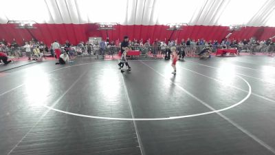 62 lbs Champ. Round 2 - Jace McMains, Immortal Athletic WC vs Peter Yarpe, Nebraska Boyz