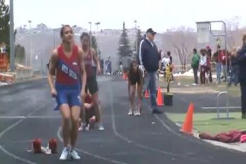 rock springs girls 400m 3