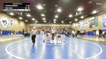 113 lbs 5th Place Match - Colton Shipman, Justin Garza vs Reo Thao, Sunnyside