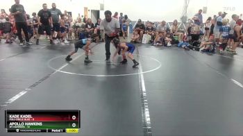 48 lbs Round 2 (6 Team) - Apollo Hawkins, NY Hammers vs Kade Kadel, Full Circle Blue