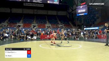 132 lbs Cons 16 #1 - Piper Staniford, Oregon vs Madison Peet, Illinois