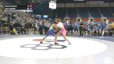 165 lbs Cons. Sub-rd Of 64 - Josiah Walbom, Ohio vs Cole Aguirre, Missouri