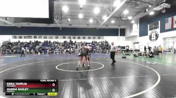 170 lbs Cons. Round 3 - Kiera Tamplin, Hillcrest vs Marina Bagley, Portola