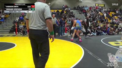 135 lbs 5th Place Match - Hudson Smith, Mother Lode Wrestling Club vs Bridger Stephens, Ebbetts Pass Wrestling