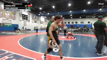 110 Girls Cons. Round 2 - Keira Grantham, Otay Ranch vs Katana Ortiz, Monte Vista