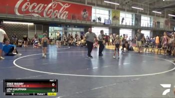 55 lbs Round 2 (10 Team) - Levi Kaufman, RWA vs Zeke Rigsby, Alabama Elite - Blue