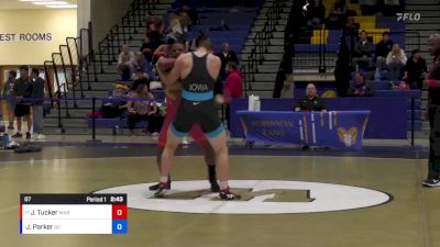 87 lbs Cons. Round 4 - Jamarii Tucker, Marines vs John Parker, South Carolina