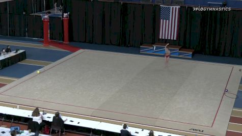 Maya Weinstein - Ball - 2021 Rhythmic Elite Qualifier