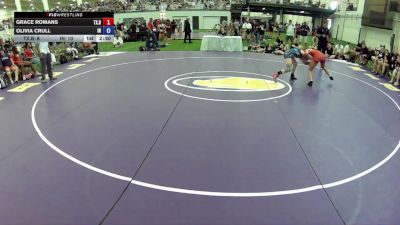 115 lbs Grace Romans, Texas Blue vs Olivia Crull, Indiana