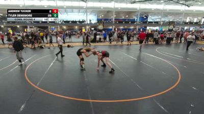 150 lbs Cons. Round 4 - Tyler Densmore, Unattached vs Andrew Tucker, Alpha Elite
