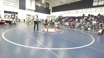 120 lbs Cons. Round 3 - Isabella Valdez, South Hills vs Mikayla Milstien, Orange Lutheran