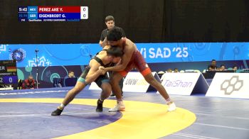 79 kg Qualif. - Yael Perez Ake, Mexico vs Gregor Eigenbrodt, Germany