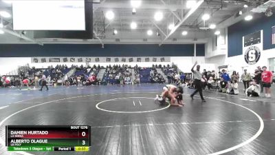 175 lbs Cons. Semi - Damien Hurtado, La Serna vs Alberto Olague, LB Poly