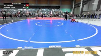 85 lbs Consi Of 16 #2 - Jaxton Lamb, Bear River vs Domanik Cosce, McKinleyville Panthers