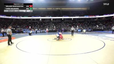 I-285 lbs Semifinal - William Wortkoetter, St. Francis vs Chris Belmonte, New Hartford