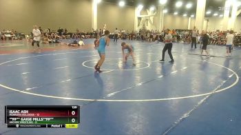 120 lbs Round 6 (10 Team) - Isaac Ash, Monrovia Bulldogs vs **FF** Gaige Mills**FF**, Anchor Wrestling