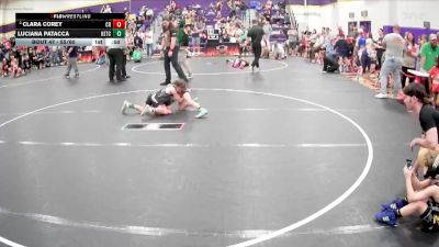 55/60 Round 2 - Clara Corey, Carolina Reapers vs Luciana Patacca, KC Elite Training Center