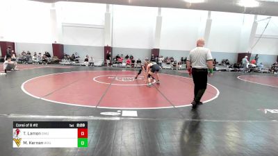 133 lbs Consi Of 8 #2 - Tyler Lamon, Gardner-Webb vs Mason Kernan, West Virginia