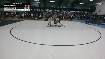 157 lbs Cons. Round 2 - Lucas Ibacache, McDaniel vs Joseph Martini, Ursinus